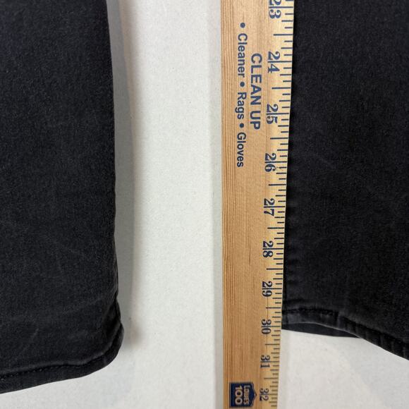 Signature By Levi Strauss Jeans Womens 18 Black Denim Stretch Modern Skinny Leg - Picture 12 of 16